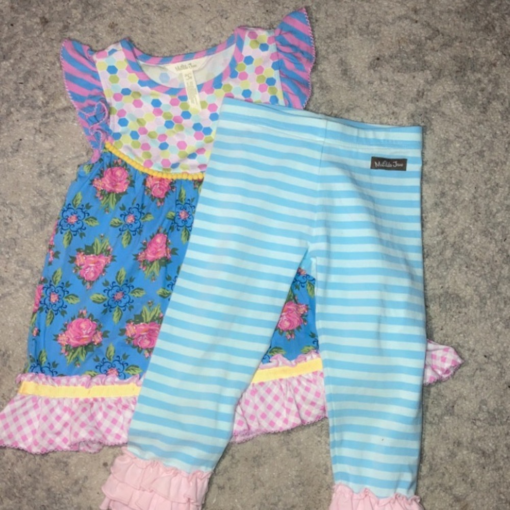 Matilda Jane Set •*Size 6 (Little Girls)*• •NWOT• Smoke Free home•